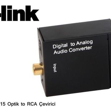 S-Link SL-OPR15 Optik to RCA Çevirici