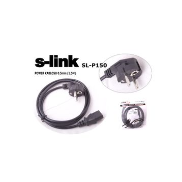 S-Link SL-P150 1.5 mt x 0.5 mm Güç Kablosu
