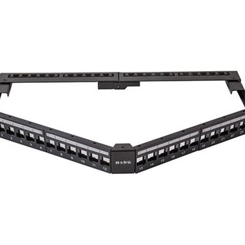 S-Link SL-P625 24 Adet Kolay Kullanımlı UTP BOŞ V Şeklinde Patch Panel