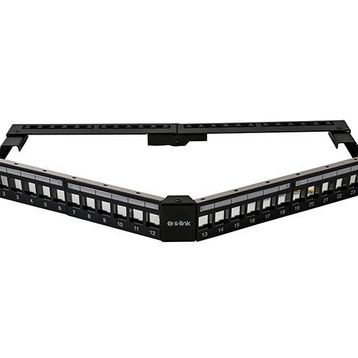 S-Link SL-P626 24 Portlu FTP Boş 2 U V Şeklinde Patch Panel