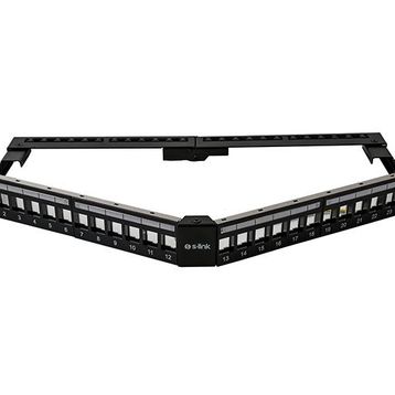 S-Link SL-P626 24 Portlu FTP Boş 2 U V Şeklinde Patch Panel