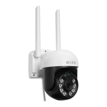 S-Link SL-PTZ01 3 mpix 3.6 mm Lens 25 m Wifi Gece Görüşü Akıllı Güvenlik Kamerası