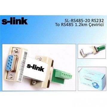 S-Link SL-RS485-20 Çevirici Adaptör