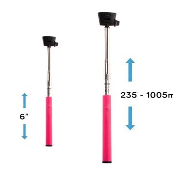 S-link SL-S35 Pembe Selfie Çubuğu