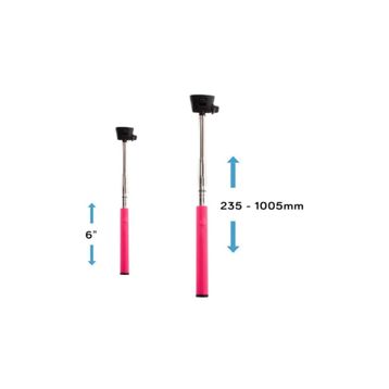 S-link SL-S35 Pembe Selfie Çubuğu