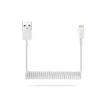 S-Link SL-SP12 Lightning 1.2m 2A Spiral Data ve Şarj Kablosu