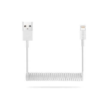 S-Link SL-SP12 Lightning 1.2m 2A Spiral Data ve Şarj Kablosu