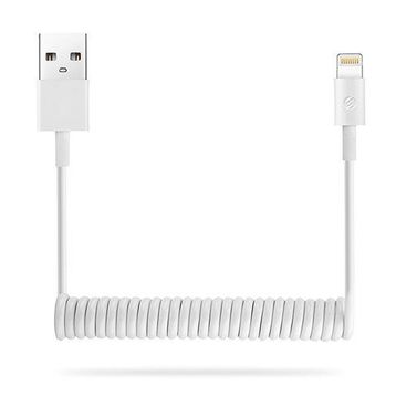 S-Link SL-SP12 Lightning 1.2m 2A Spiral Data ve Şarj Kablosu