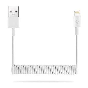 S-Link SL-SP12 Lightning 1.2m 2A Spiral Data ve Şarj Kablosu