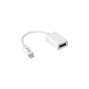 S-Link SL-TA74 Beyaz USB F to Lightning 10 cm Kablolu OTG Çevirici
