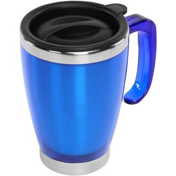 S-Link SL-TM1981 Lacivert 415 ml İç 304 Dış 201 Paslanmaz Çelik Kupa