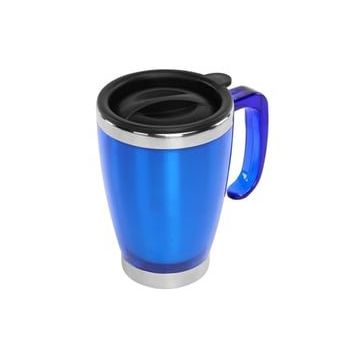 S-Link SL-TM1981 Lacivert 415 ml İç 304 Dış 201 Paslanmaz Çelik Kupa
