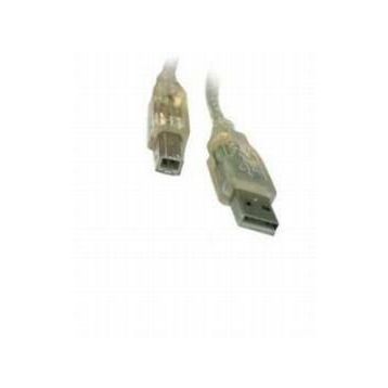 S-Link SL-U2003 3MT 2.0 USB Şeffaf Yazıcı Kablosu