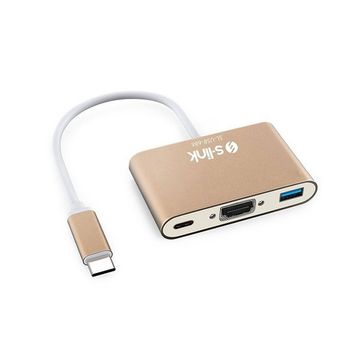 S-Link SL-USB-C68 Type-c To HDMI + USB 3.0 PD Çevirici