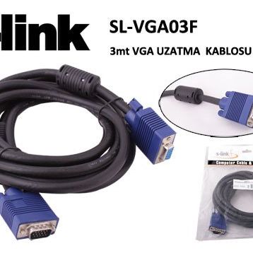 S-Link SL-Vga03F 3 Mt Vga Kablo