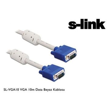 S-Link SL-Vga10 10 Mt Vga Data Kablosu