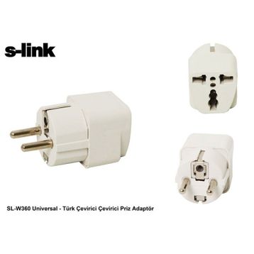 S-Link SL-W360 Priz Adaptör