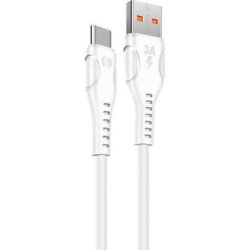 S-Link SL-X243 3A 15W 1 m Type-C Hızlı Data Şarj Kablosu