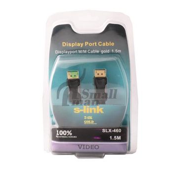 S-Link SLX-460 1.5 mt Siyah Display Kablosu
