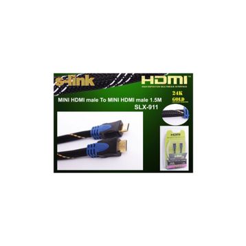 S-Link SLX-911 1.5 Mt Mini HDMI Kablo