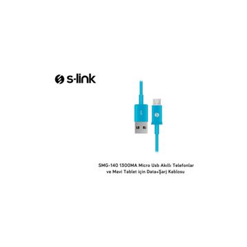 S-Link SMG-140 1.3A Micro USB Pembe Şarj Kablosu