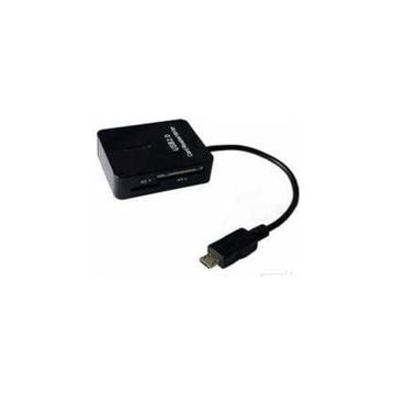 S-Link SMG-423 Micro USB to Cep Tel Kart Okuyucu ve HUB Çevirici