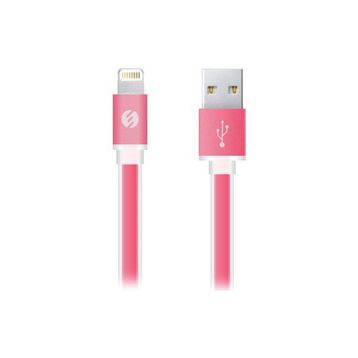 S-Link SW-C603 Swapp Pembe 1 mt 2A USB Şarj Kablosu