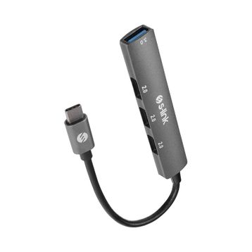 S-Link SW-U324 Type-C to 3xUSB 2.0 1xUSB3.0 Metal USB Hub