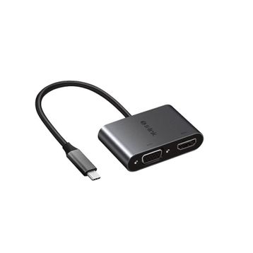 S-link Swapp SW-U516 TypeC to HDMI + VGA Adaptör