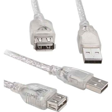 S-Link USB2.0 10M Şeffaf Yazıcı Kablosu
