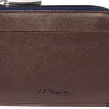 S.T. Dupont 184101 Kahverengi Kart Bölmeli Deri Cüzdan