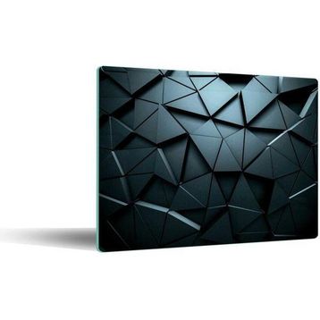 Saban 29x34 cm Düz Siyah Cam Kesme Tahtası