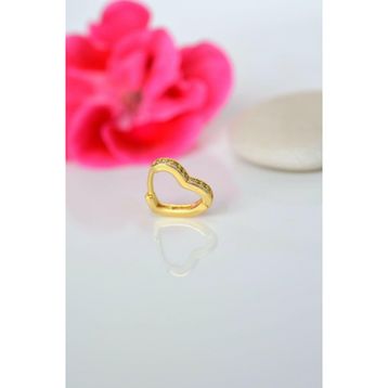 Sacce Scarves&Accessories Kalp Tragus Helix Kıkırdak Küpesi Piercing