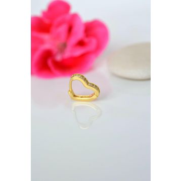 Sacce Scarves&Accessories Kalp Tragus Helix Kıkırdak Küpesi Piercing