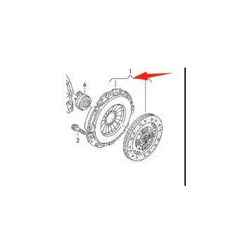 Sachs 04L141015D Skoda Superb Debriyaj Seti