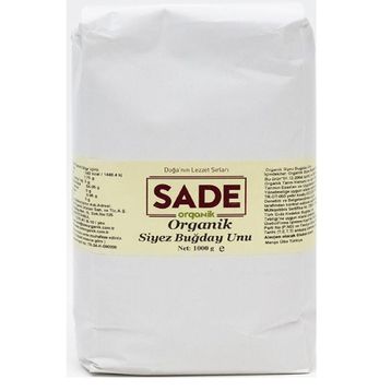 Sade Organik 1000 gr Siyez Tam Buğday Unu