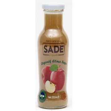 Sade Organik 250 ml Elma Suyu (6 adet)