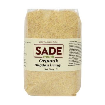 Sade Organik 500 gr Buğday İrmiği