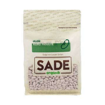 Sade Organik 500 gr Kuru Fasulye