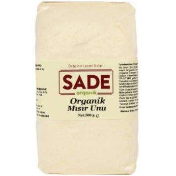 Sade Organik 500 gr Organik Mısır Unu