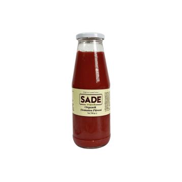 Sade Organik 680 gr Domates Püresi
