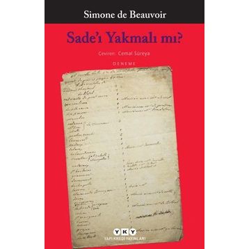 Sade’ı Yakmalı mı? - Simone de Beauvoir