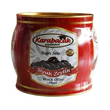 Sadıcım 2 kg Karabacak Yağlı Sele Siyah Zeytin