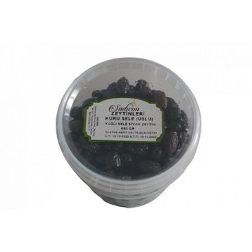 Sadıcım 650 gr Tuzsuz Siyah Zeytin