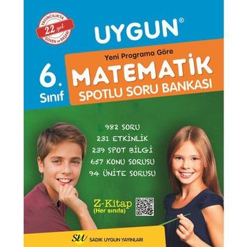 Sadık Uygun Yayınları 6.Sınıf Matematik Soru Bankası
