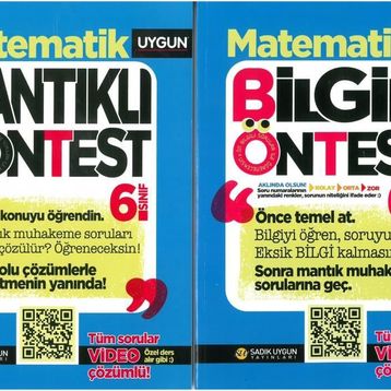 Sadık Uygun Yayınları 6.Sınıf Matematik Soru Bankası