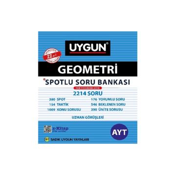 Sadık Uygun Yayınları AYT Geometri Spotlu Soru Bankası