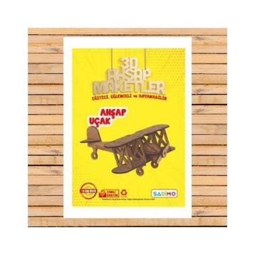 Sadimo 3D Uçak Ahşap Maketler