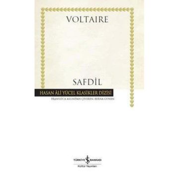 Safdil - Voltaire - İş Bankası Kültür Yayınları
