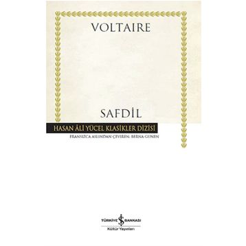 Safdil - Voltaire - İş Bankası Kültür Yayınları